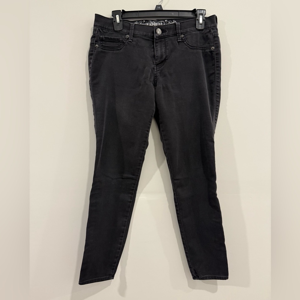 Express Black Skinny Jegging Jeans, Woman’s 10 S